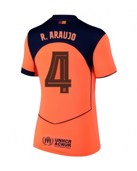 Billige Fotballdrakt Barcelona Ronald Araujo #4 Replika Tredjedrakt Dame 2025-26 Kortermet